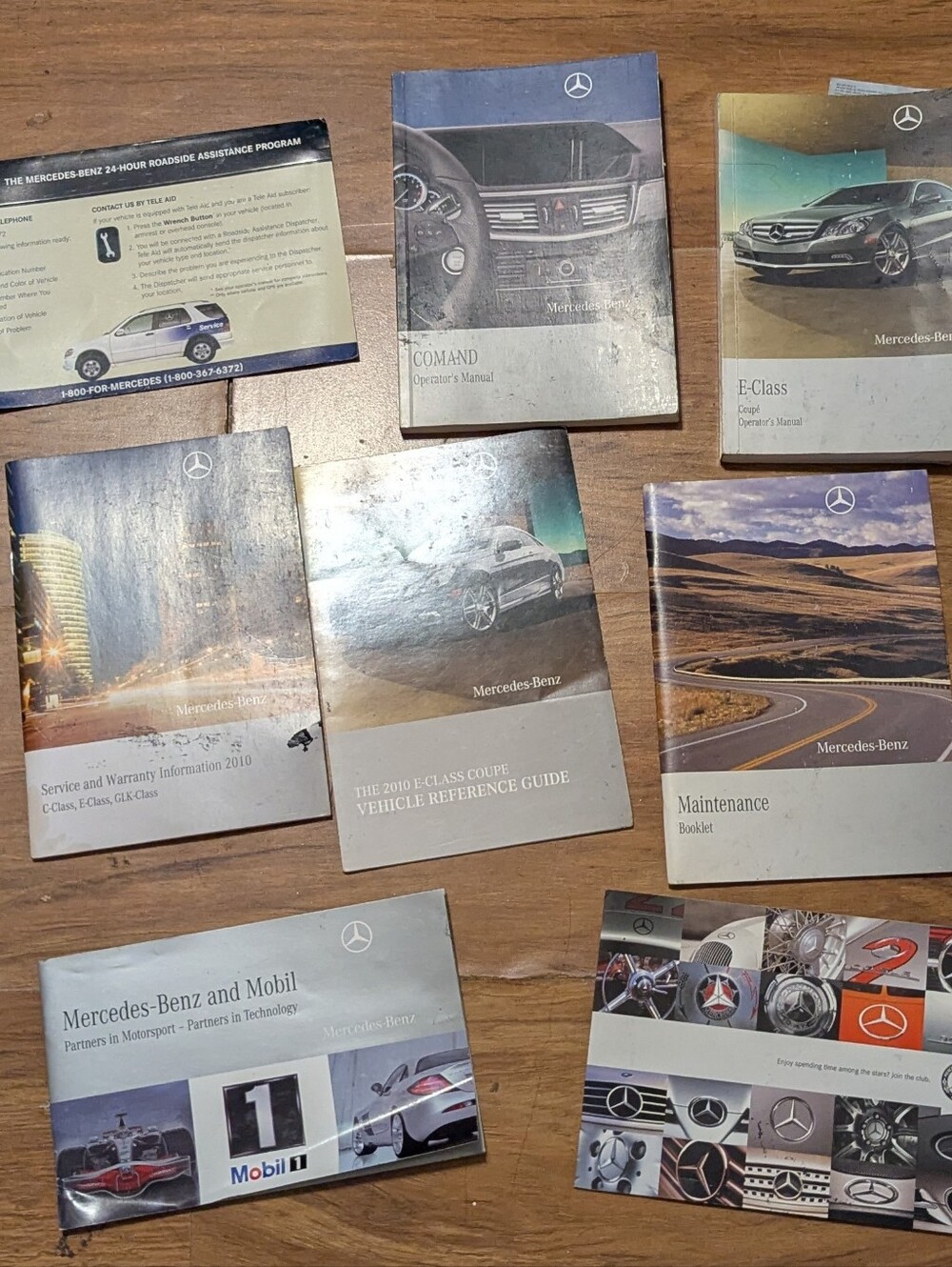Mercedes-Benz 2010 E Class Coupe Owner's Manual set OEM